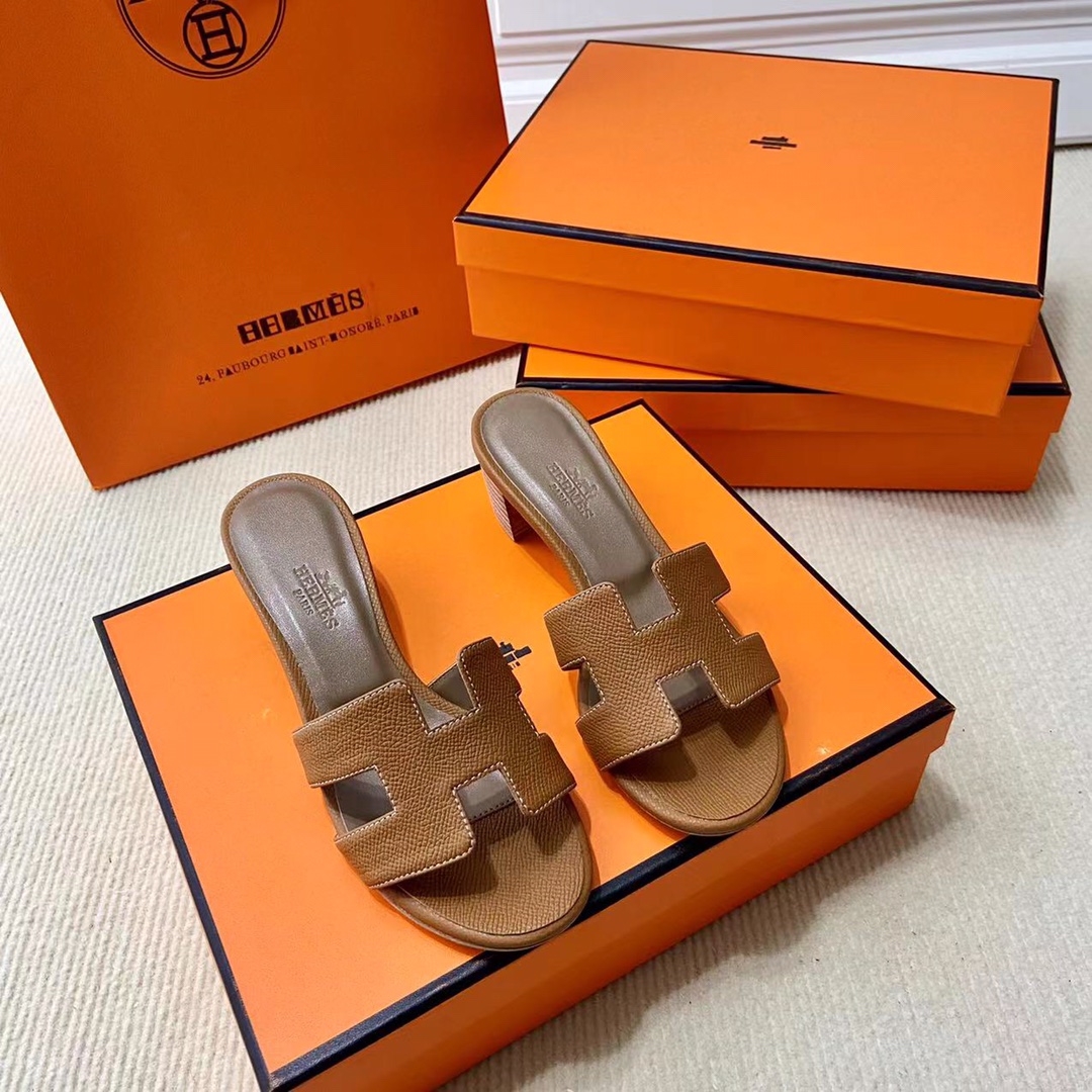 에르메스 올수공 오아시스 슬리퍼 샌들 앱송 28